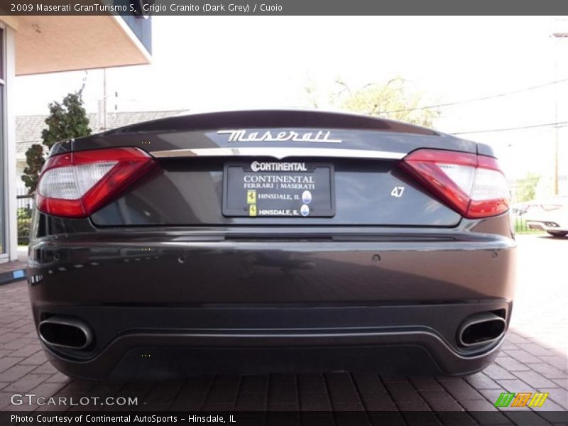 Grigio Granito (Dark Grey) / Cuoio 2009 Maserati GranTurismo S