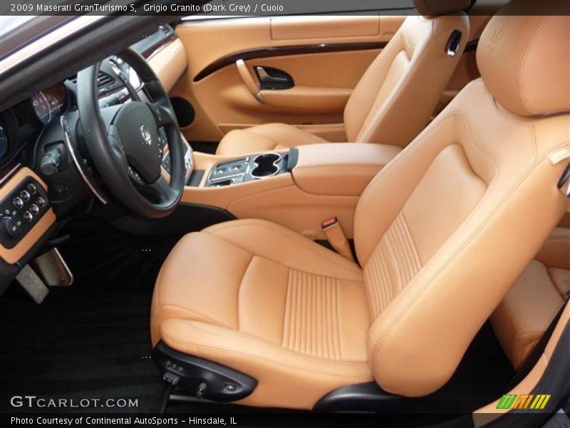 Grigio Granito (Dark Grey) / Cuoio 2009 Maserati GranTurismo S