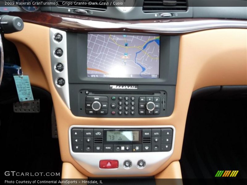 Grigio Granito (Dark Grey) / Cuoio 2009 Maserati GranTurismo S