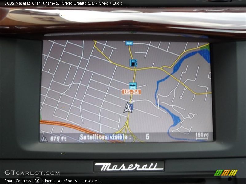 Grigio Granito (Dark Grey) / Cuoio 2009 Maserati GranTurismo S