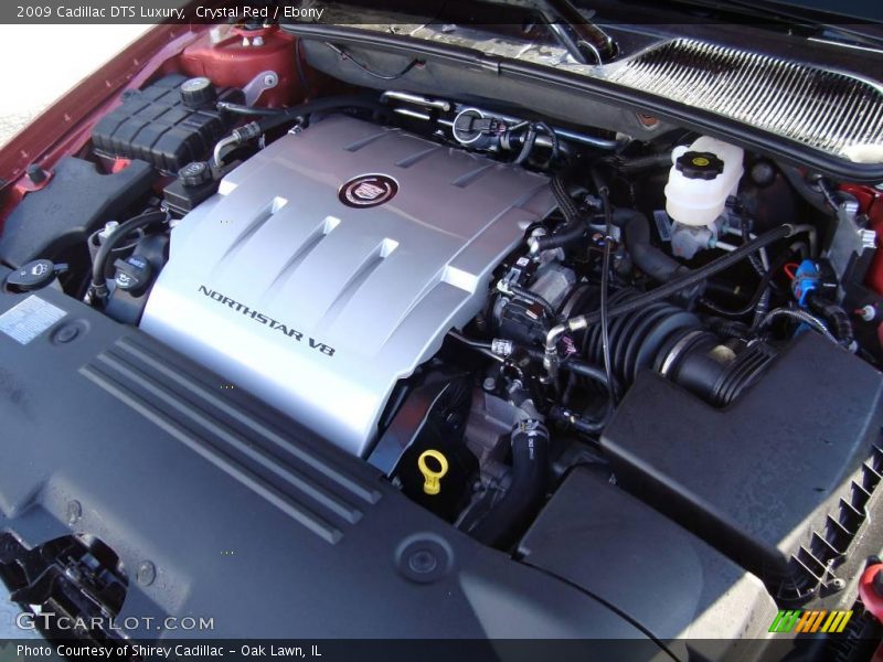 Crystal Red / Ebony 2009 Cadillac DTS Luxury