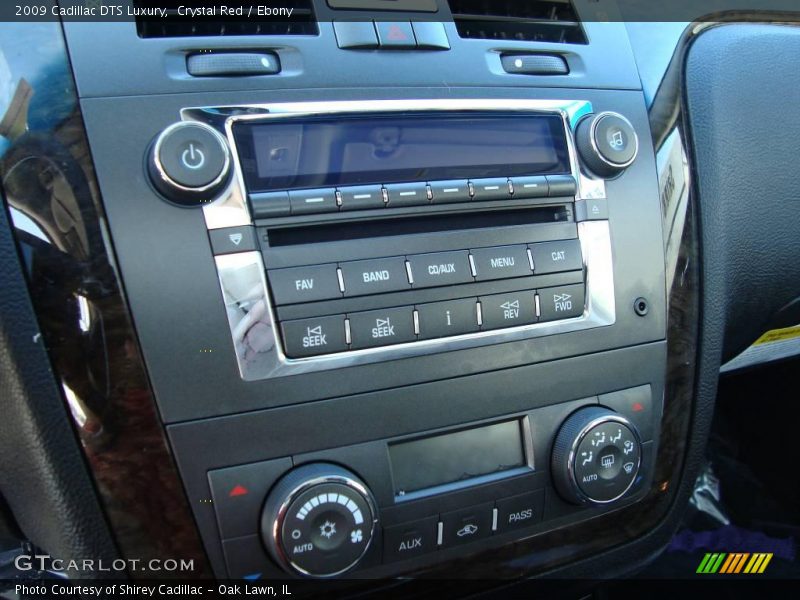 Crystal Red / Ebony 2009 Cadillac DTS Luxury