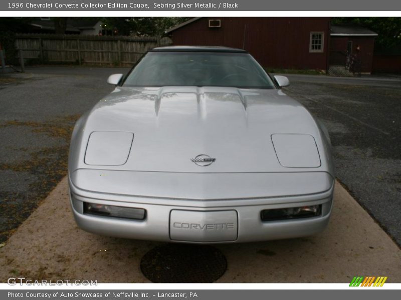 Sebring Silver Metallic / Black 1996 Chevrolet Corvette Collector Edition Coupe