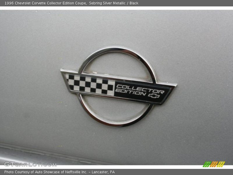 Sebring Silver Metallic / Black 1996 Chevrolet Corvette Collector Edition Coupe