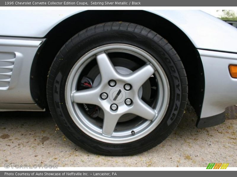 Sebring Silver Metallic / Black 1996 Chevrolet Corvette Collector Edition Coupe