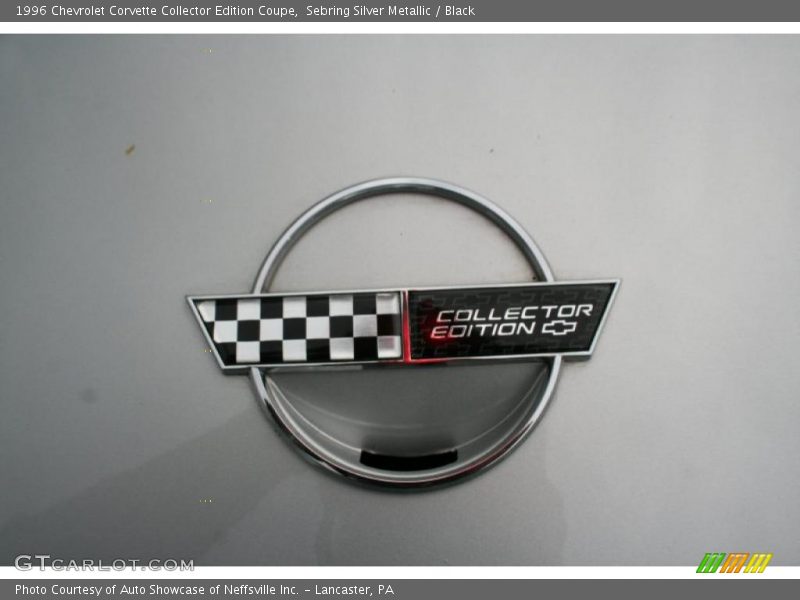 Sebring Silver Metallic / Black 1996 Chevrolet Corvette Collector Edition Coupe