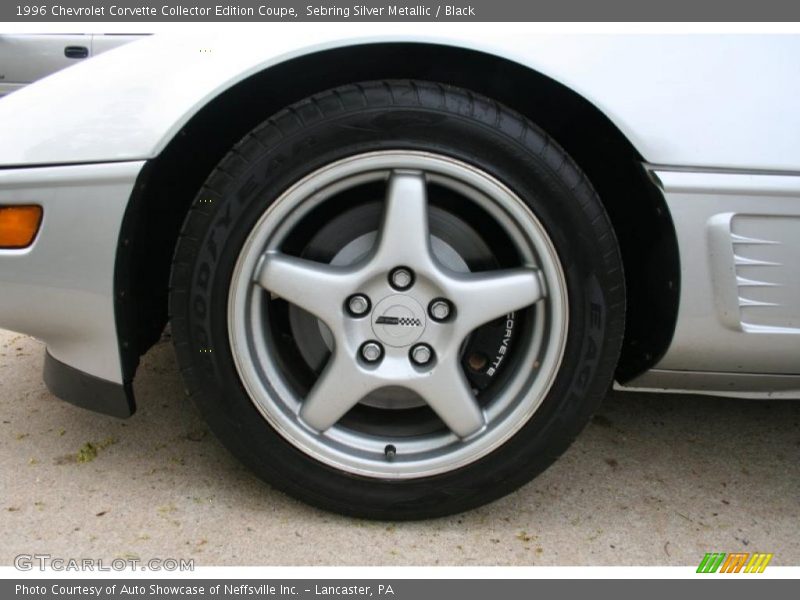 Sebring Silver Metallic / Black 1996 Chevrolet Corvette Collector Edition Coupe
