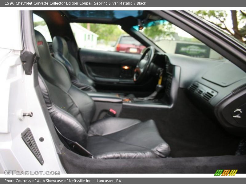 Sebring Silver Metallic / Black 1996 Chevrolet Corvette Collector Edition Coupe