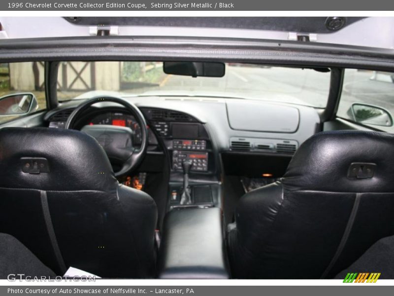 Sebring Silver Metallic / Black 1996 Chevrolet Corvette Collector Edition Coupe