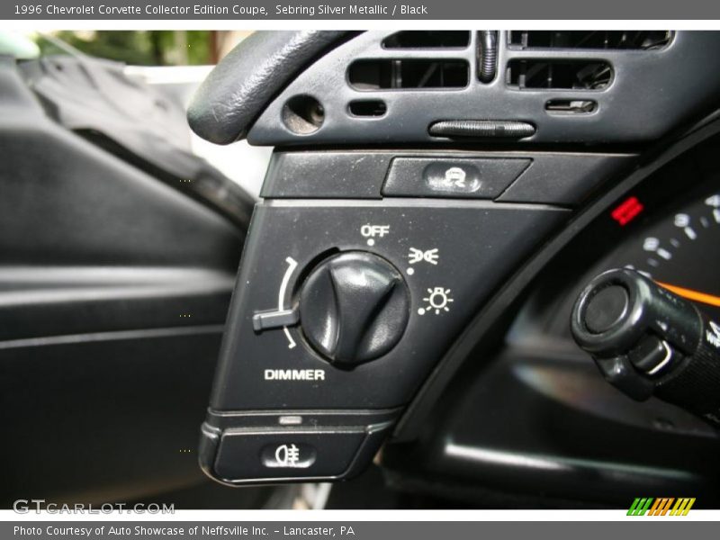 Sebring Silver Metallic / Black 1996 Chevrolet Corvette Collector Edition Coupe
