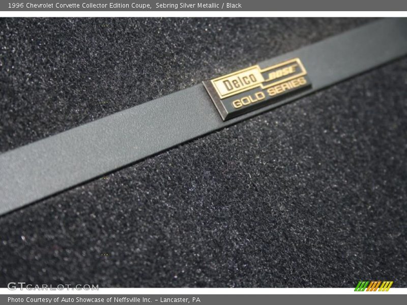 Sebring Silver Metallic / Black 1996 Chevrolet Corvette Collector Edition Coupe