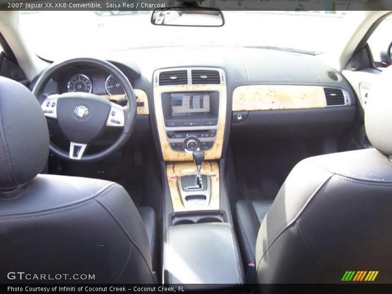 Salsa Red / Charcoal 2007 Jaguar XK XK8 Convertible