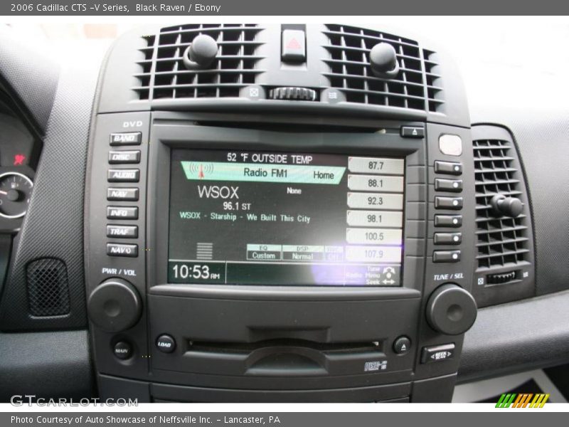 Black Raven / Ebony 2006 Cadillac CTS -V Series