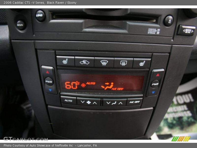 Black Raven / Ebony 2006 Cadillac CTS -V Series