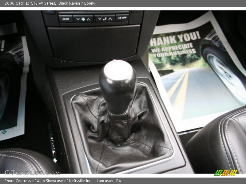 Black Raven / Ebony 2006 Cadillac CTS -V Series