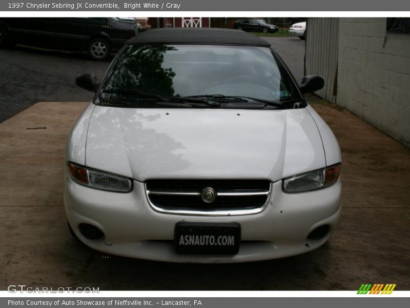 Bright White / Gray 1997 Chrysler Sebring JX Convertible