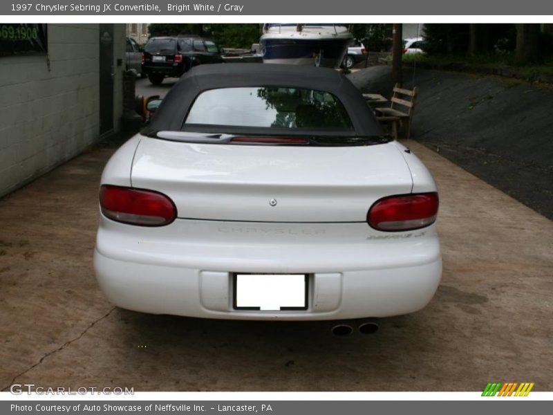 Bright White / Gray 1997 Chrysler Sebring JX Convertible