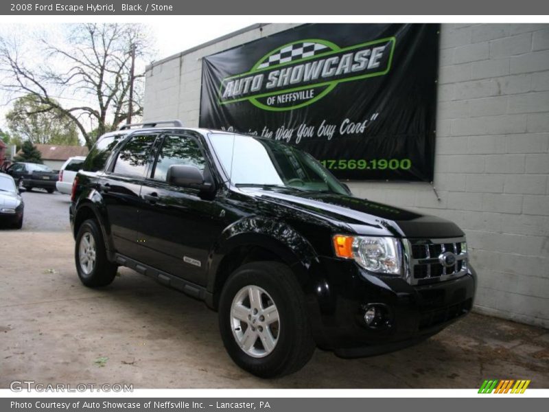 Black / Stone 2008 Ford Escape Hybrid