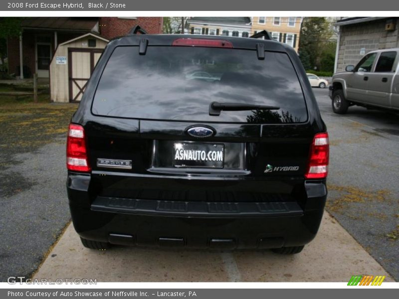 Black / Stone 2008 Ford Escape Hybrid