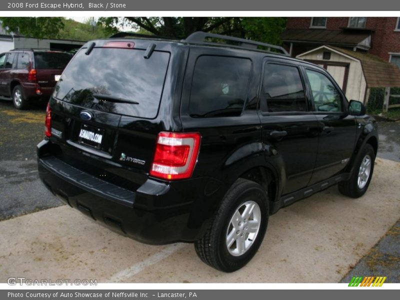 Black / Stone 2008 Ford Escape Hybrid