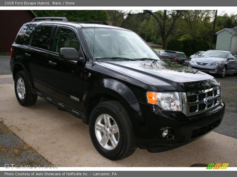 Black / Stone 2008 Ford Escape Hybrid