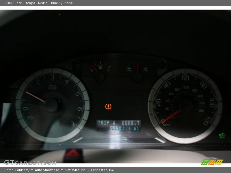 Black / Stone 2008 Ford Escape Hybrid