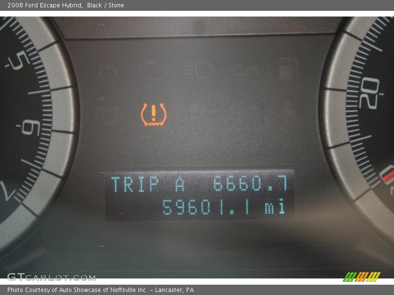 Black / Stone 2008 Ford Escape Hybrid