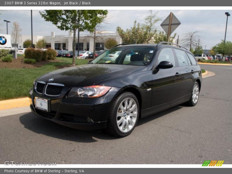 Jet Black / Black 2007 BMW 3 Series 328xi Wagon