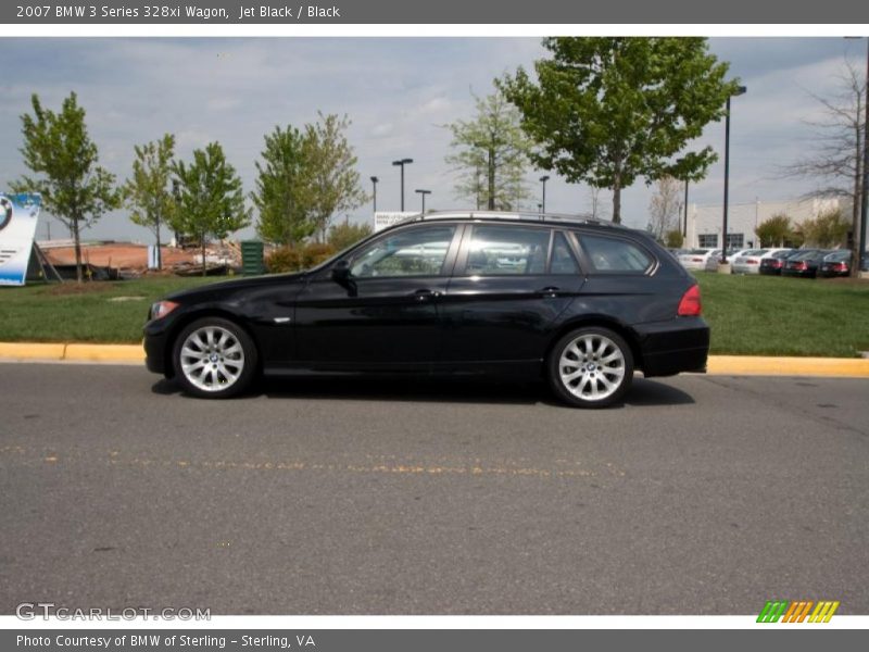 Jet Black / Black 2007 BMW 3 Series 328xi Wagon