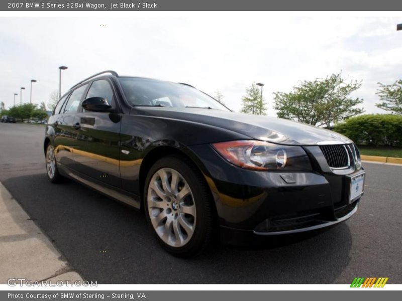 Jet Black / Black 2007 BMW 3 Series 328xi Wagon