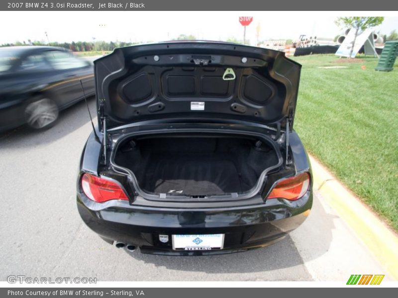 Jet Black / Black 2007 BMW Z4 3.0si Roadster