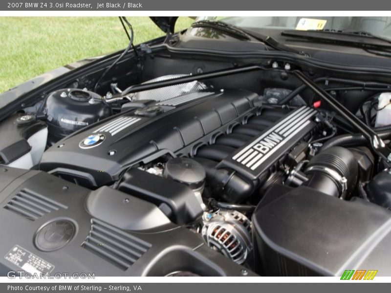 Jet Black / Black 2007 BMW Z4 3.0si Roadster