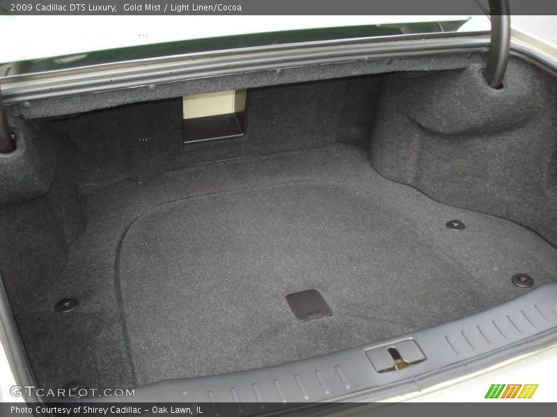 Gold Mist / Light Linen/Cocoa 2009 Cadillac DTS Luxury