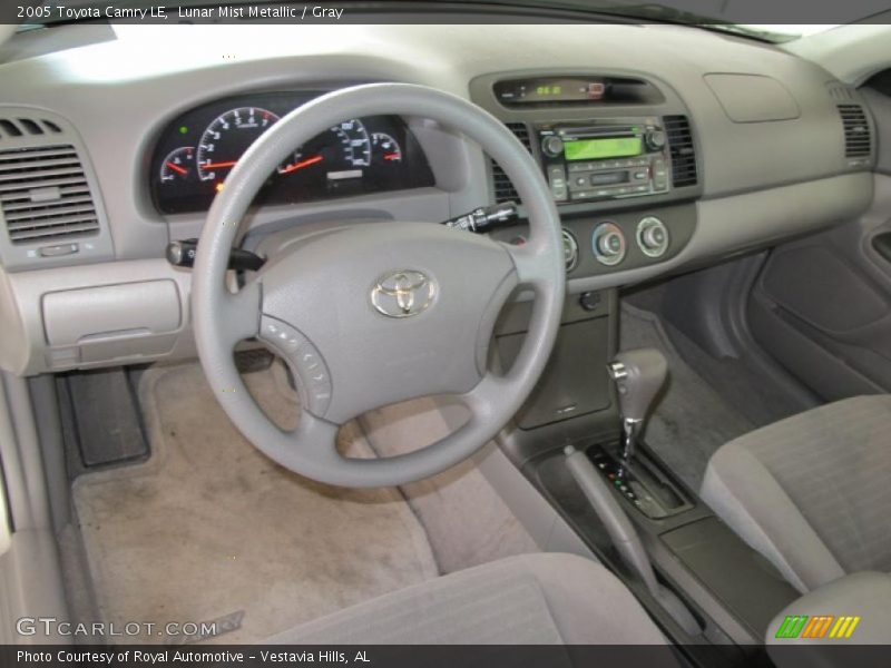 Lunar Mist Metallic / Gray 2005 Toyota Camry LE