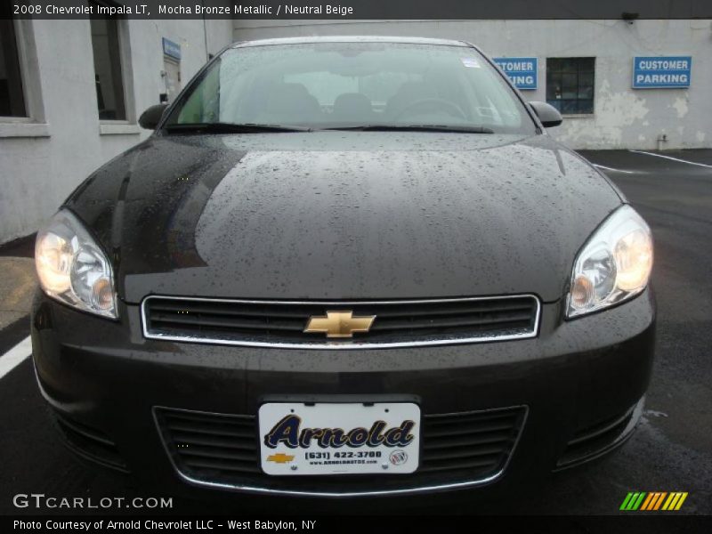 Mocha Bronze Metallic / Neutral Beige 2008 Chevrolet Impala LT