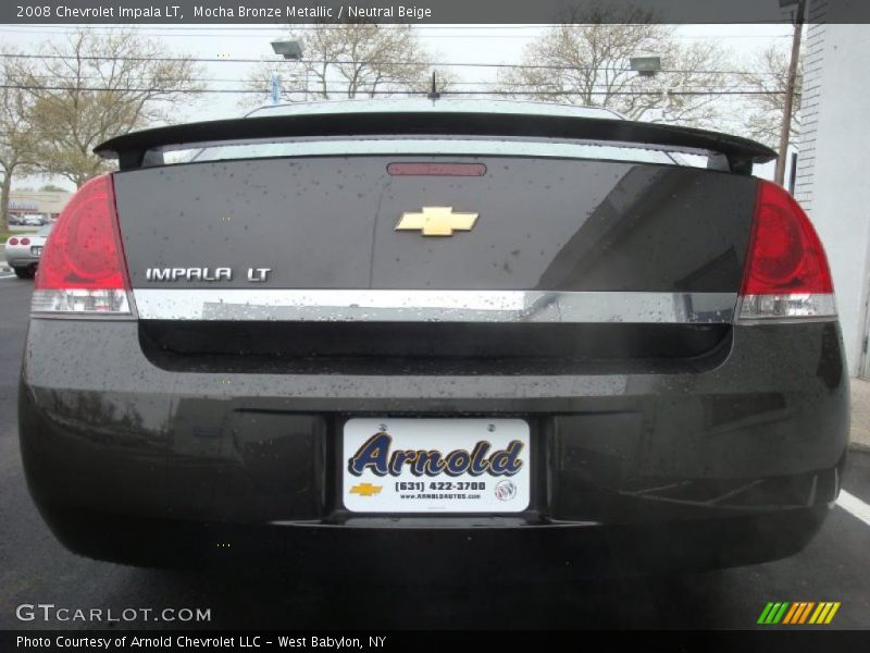 Mocha Bronze Metallic / Neutral Beige 2008 Chevrolet Impala LT