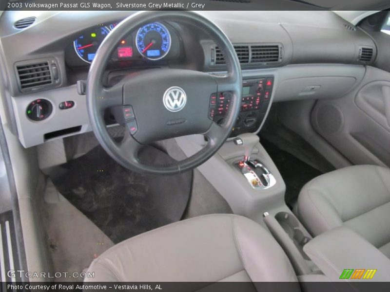 Silverstone Grey Metallic / Grey 2003 Volkswagen Passat GLS Wagon