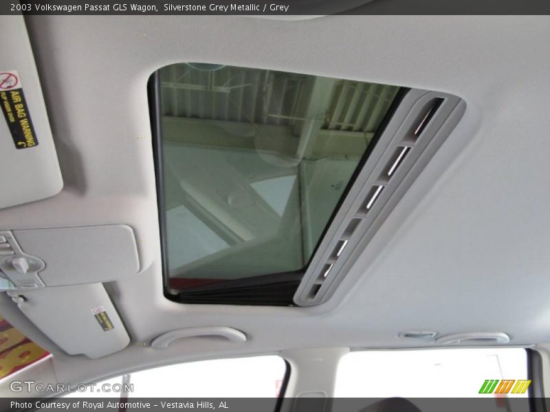 Silverstone Grey Metallic / Grey 2003 Volkswagen Passat GLS Wagon