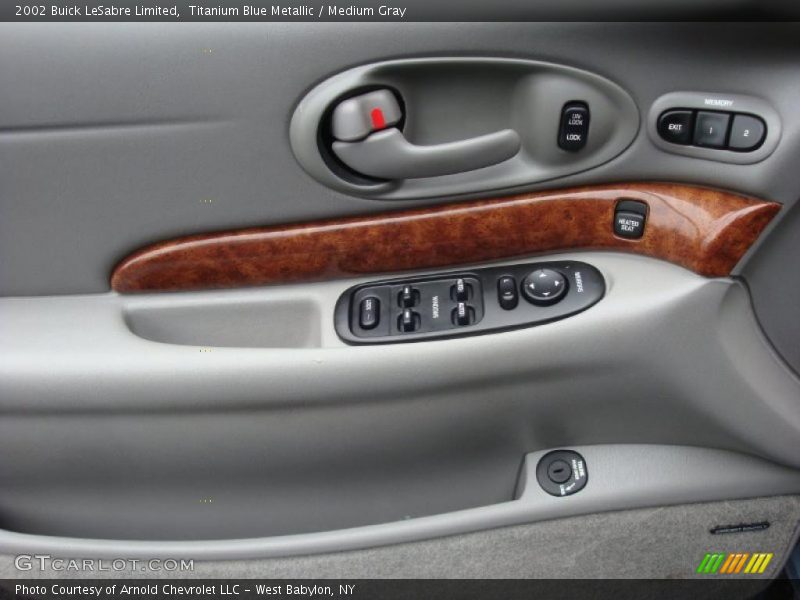 Titanium Blue Metallic / Medium Gray 2002 Buick LeSabre Limited