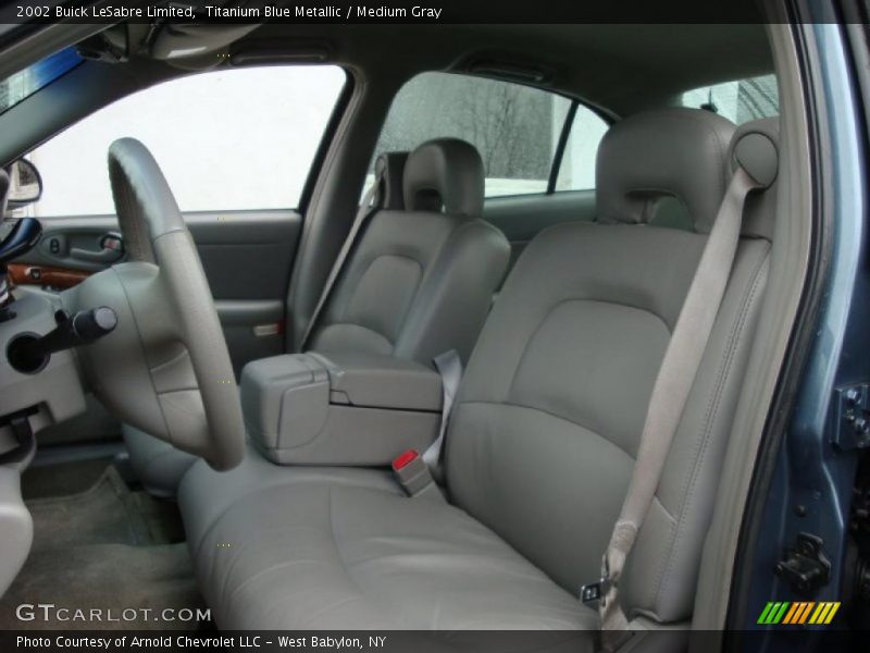 Titanium Blue Metallic / Medium Gray 2002 Buick LeSabre Limited