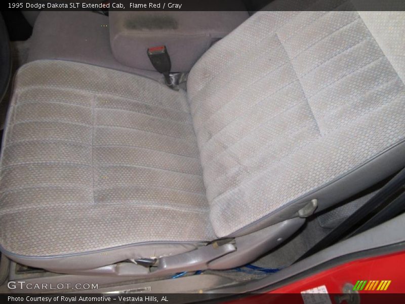 Flame Red / Gray 1995 Dodge Dakota SLT Extended Cab