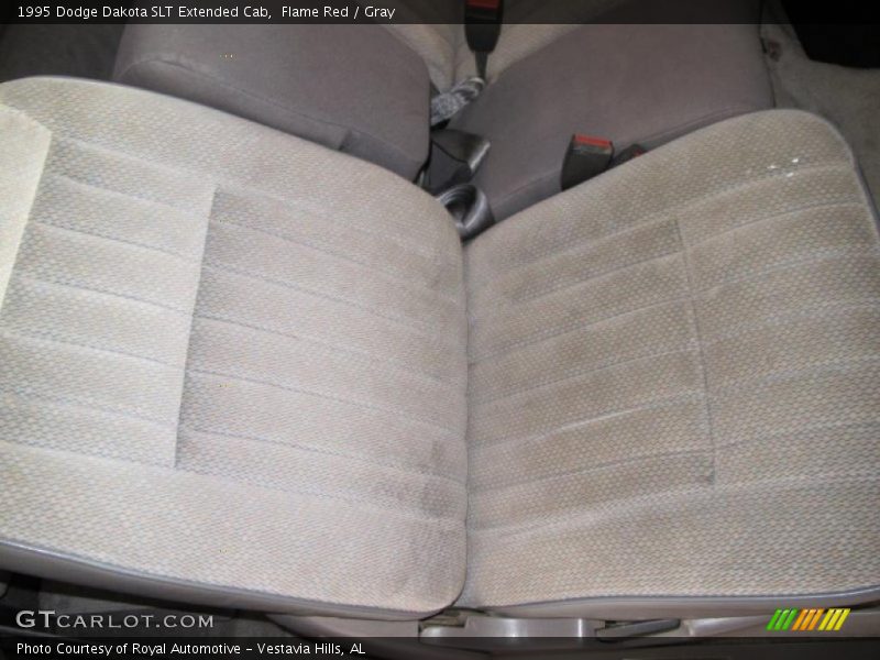 Flame Red / Gray 1995 Dodge Dakota SLT Extended Cab