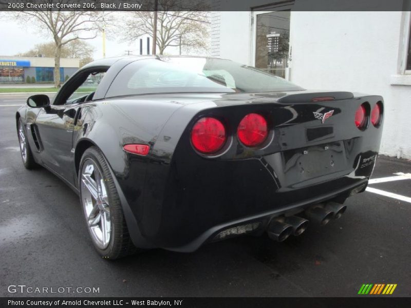 Black / Ebony 2008 Chevrolet Corvette Z06