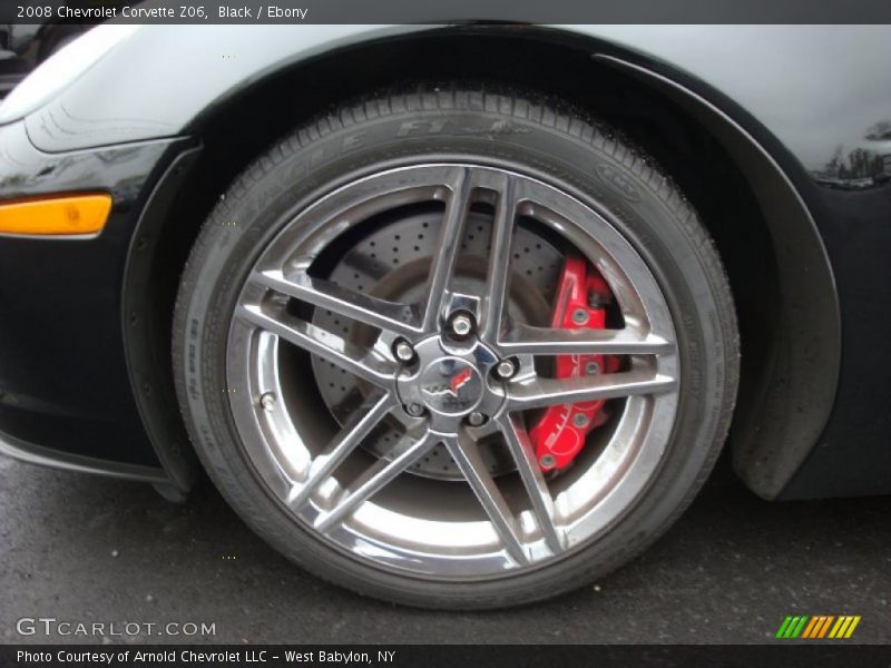 Black / Ebony 2008 Chevrolet Corvette Z06