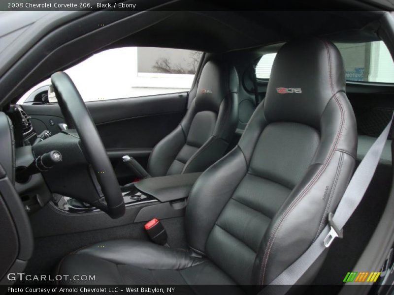 Black / Ebony 2008 Chevrolet Corvette Z06