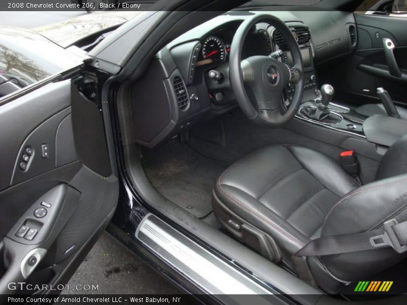 Black / Ebony 2008 Chevrolet Corvette Z06