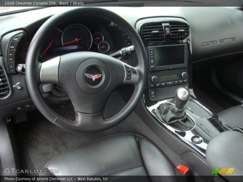 Black / Ebony 2008 Chevrolet Corvette Z06