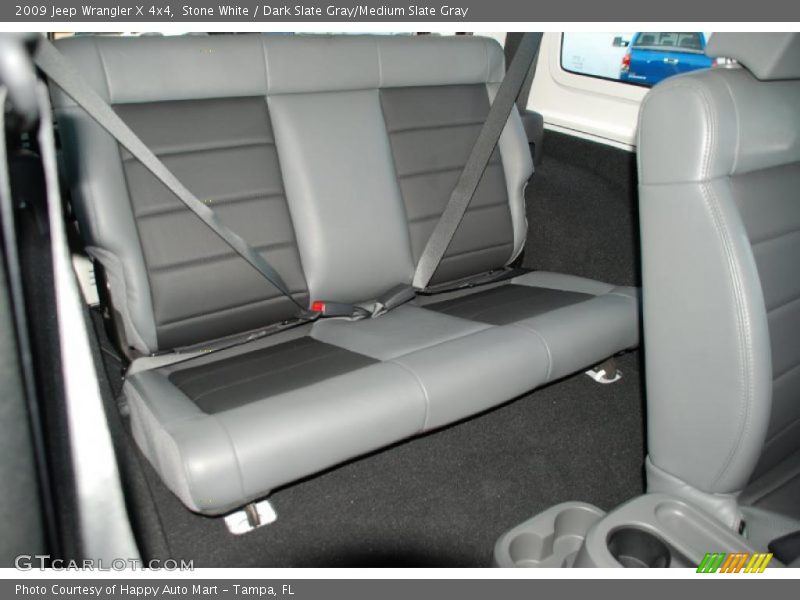 Stone White / Dark Slate Gray/Medium Slate Gray 2009 Jeep Wrangler X 4x4