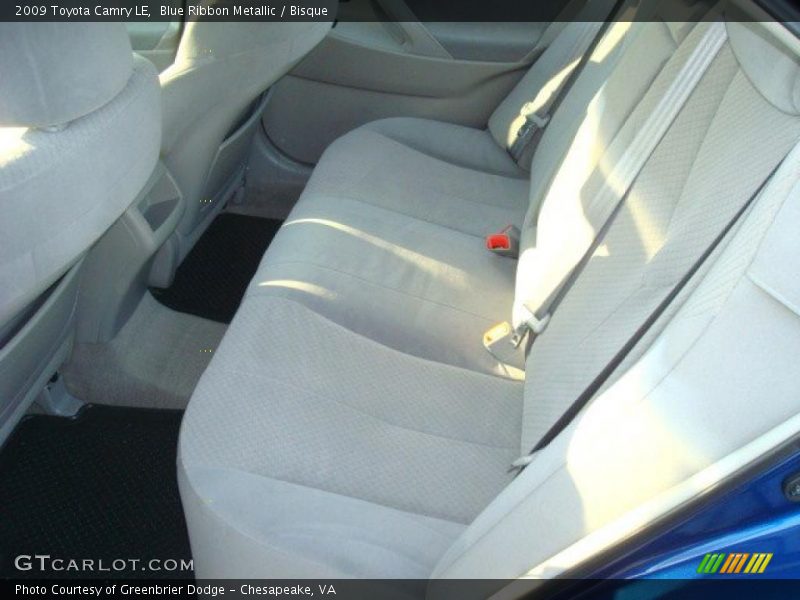 Blue Ribbon Metallic / Bisque 2009 Toyota Camry LE