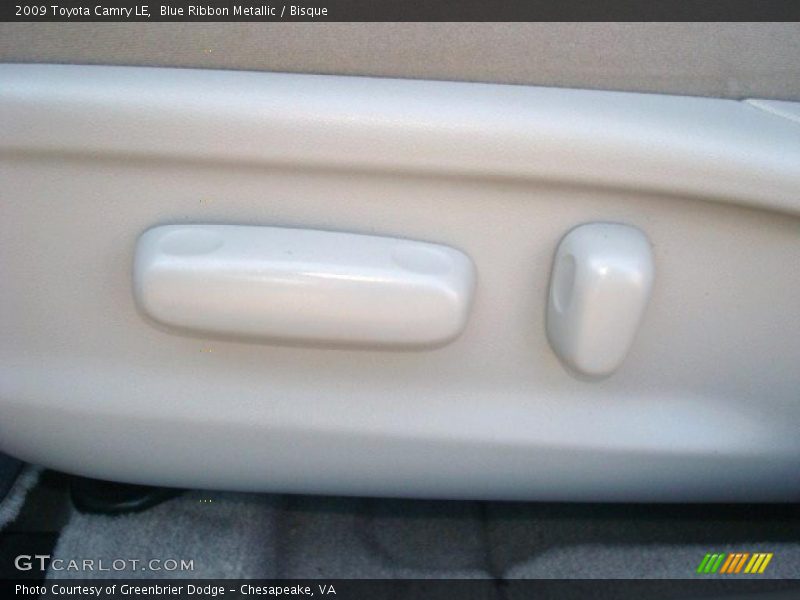 Blue Ribbon Metallic / Bisque 2009 Toyota Camry LE